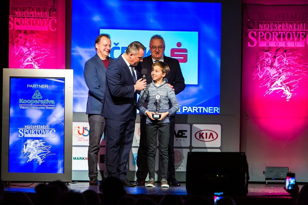 Mezi nejlepšími sportovci Pojizeří za rok 2019 se umístil v kategorii mládeže náš skibobista Filip Hlaváč